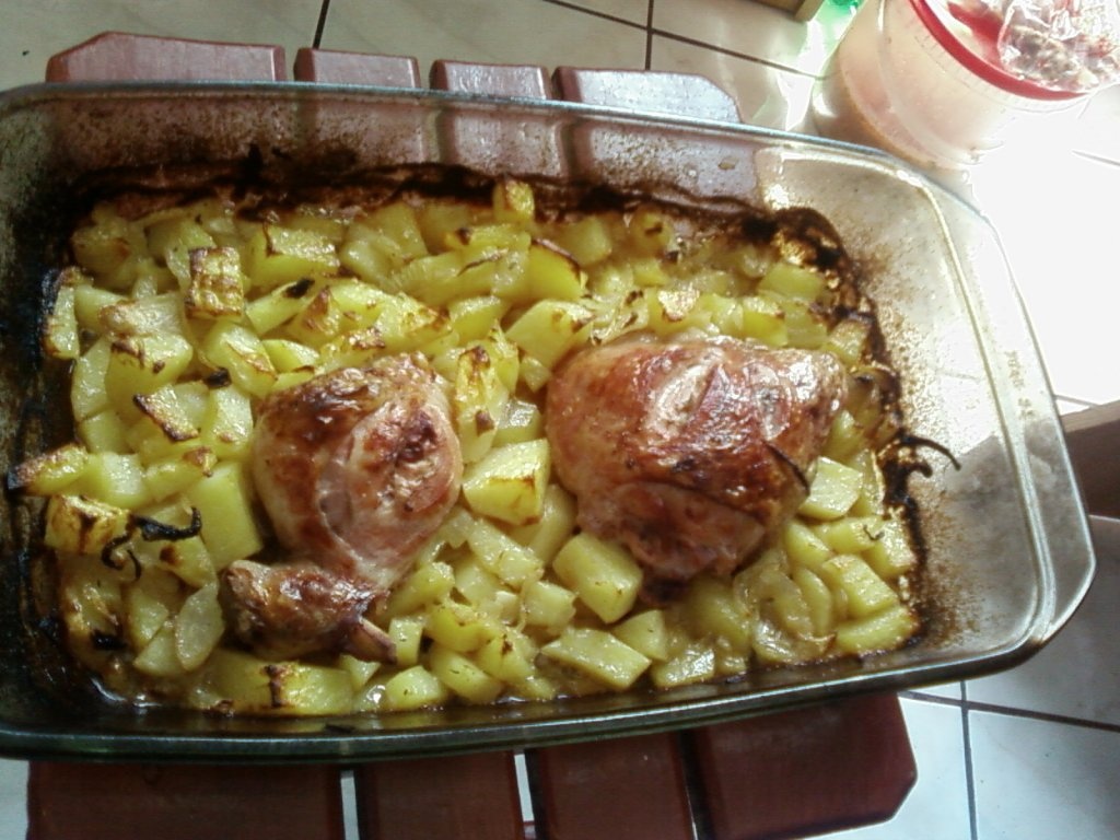 Carne de pui la cuptor