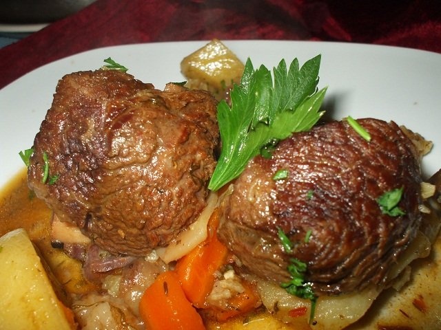 Friptura de vitel in vin