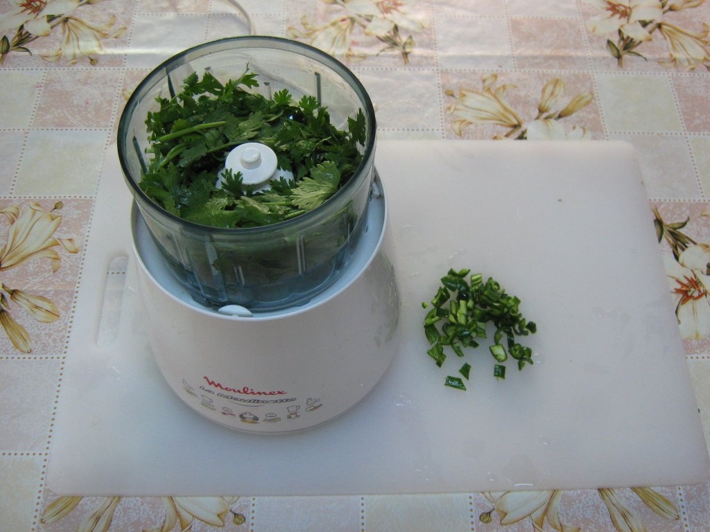 Salata de coriandru verde-Salatit kuzbara khadra-specifica tarilor arabe