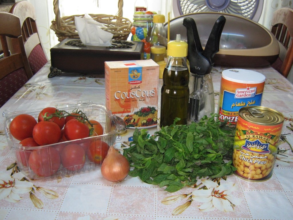 Salata de cuşcuş-specifica tarilor arabe
