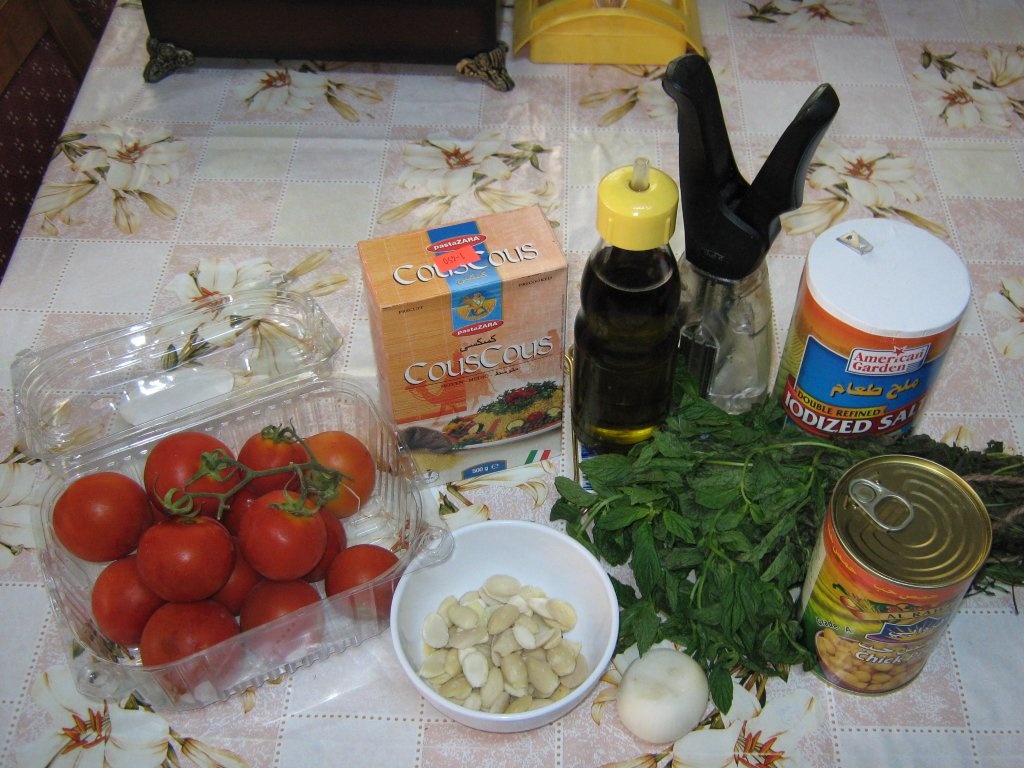 Salata de cuşcuş-specifica tarilor arabe