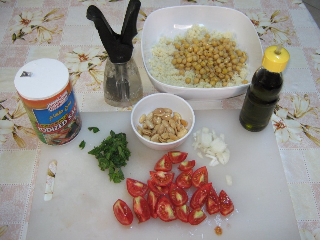 Salata de cuşcuş-specifica tarilor arabe
