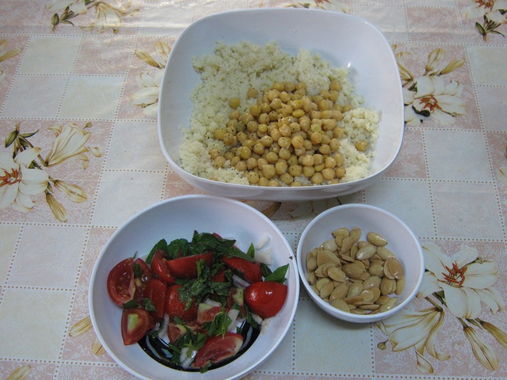 Salata de cuşcuş-specifica tarilor arabe