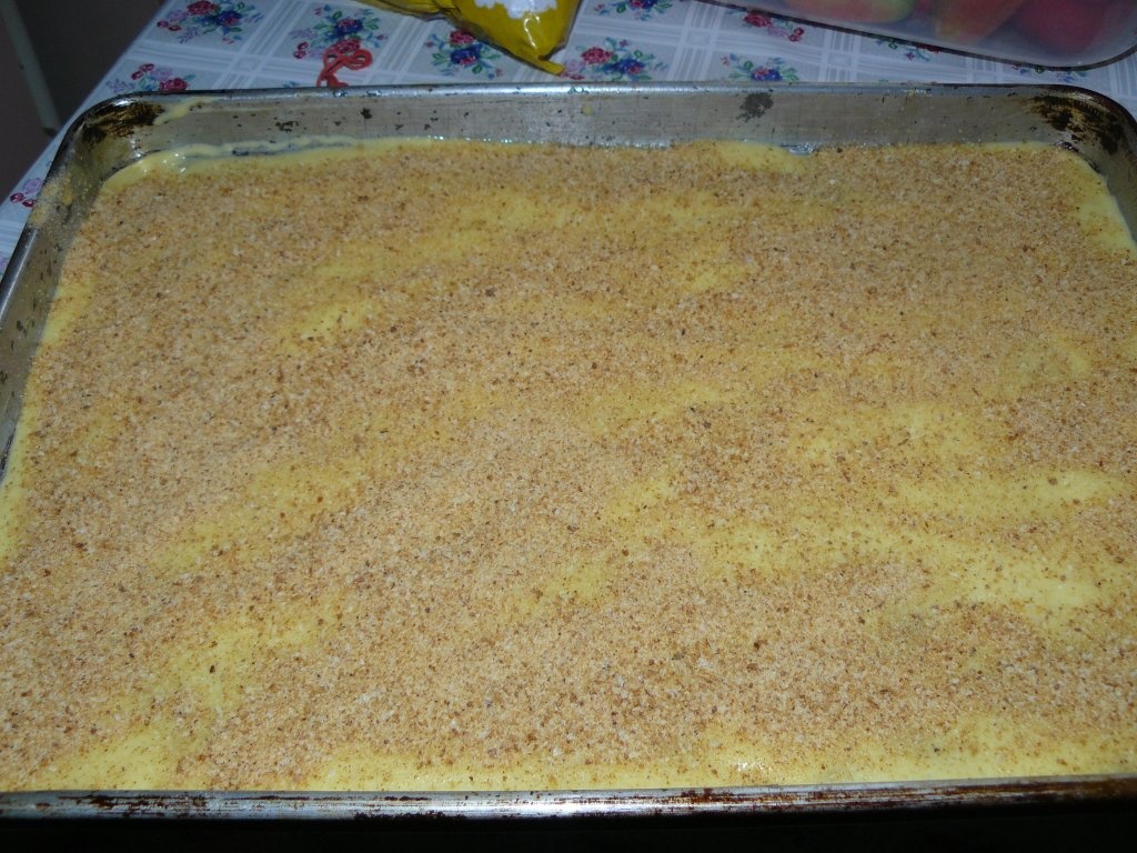 Prăjitură mea pufoasă şi rapidă cu mere de vară