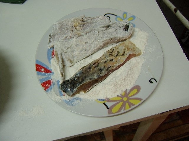 Crap romanesc prajit