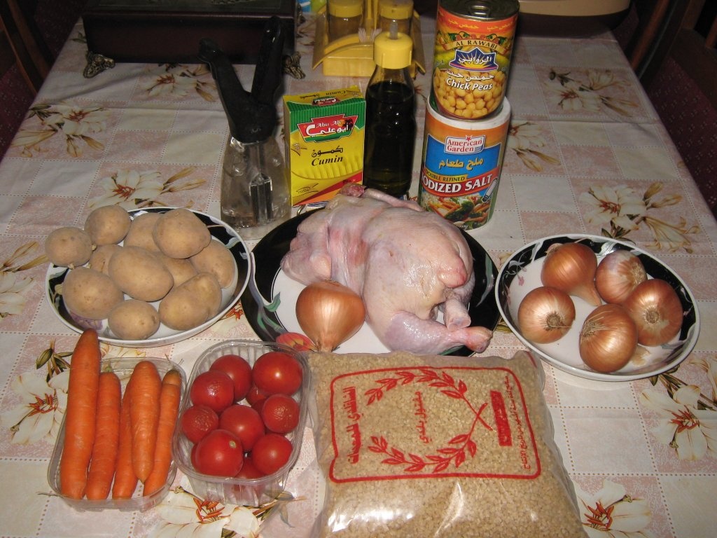 Maftoul cu pui- specific Palestinei