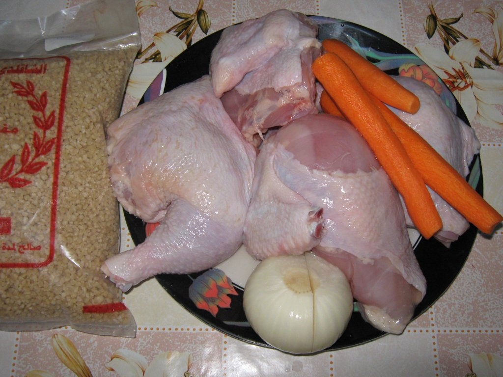 Maftoul cu pui- specific Palestinei