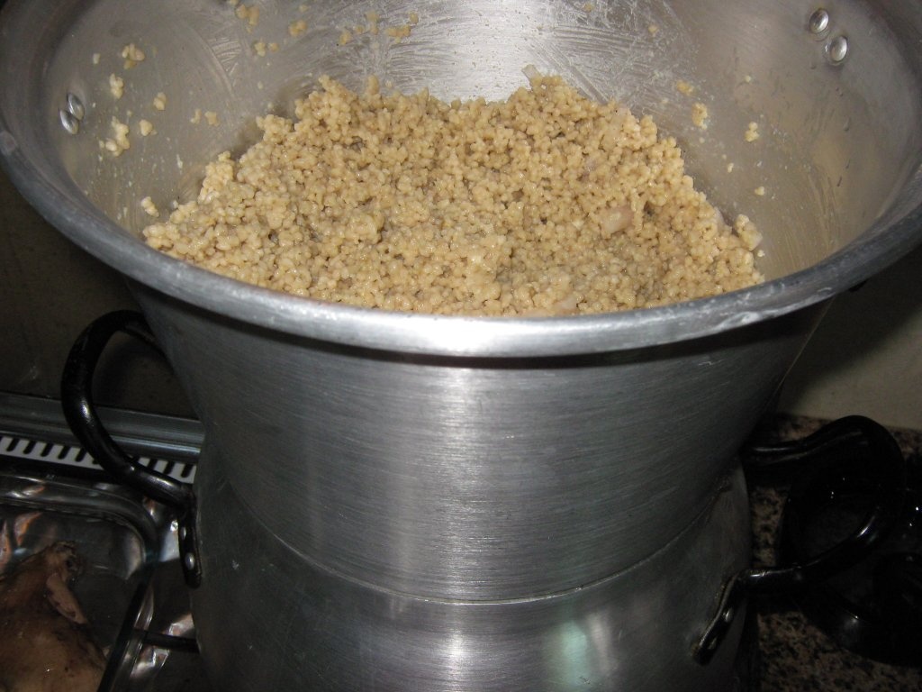 Maftoul cu pui- specific Palestinei