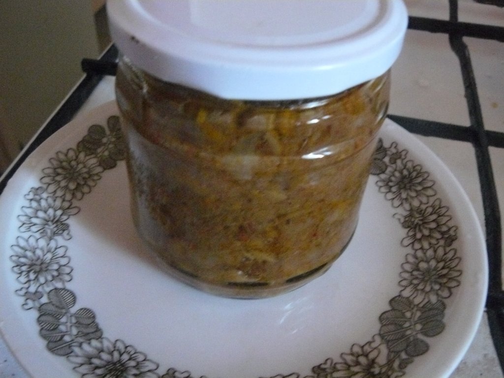 Conservă de ciuperci foarte gustoasă