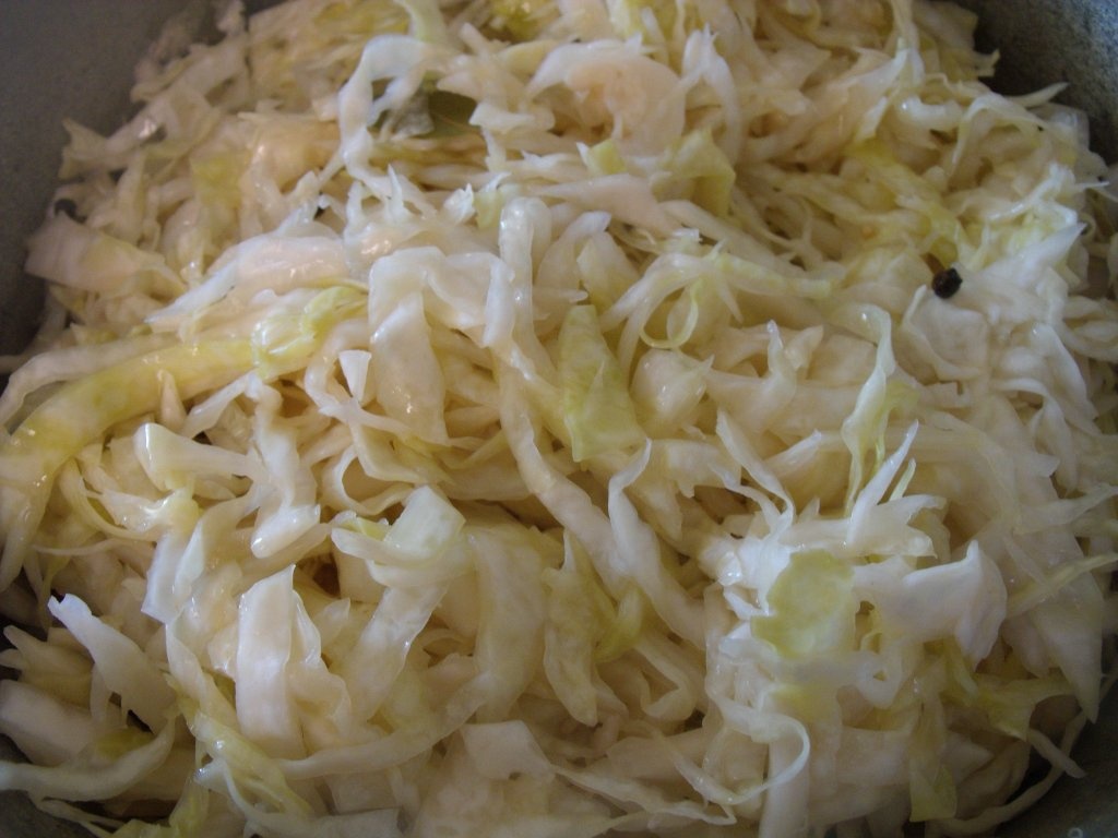 Varza murata cu ciolan afumat