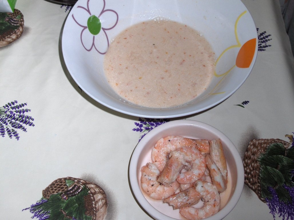 Medalioane de Pescada cu creveti