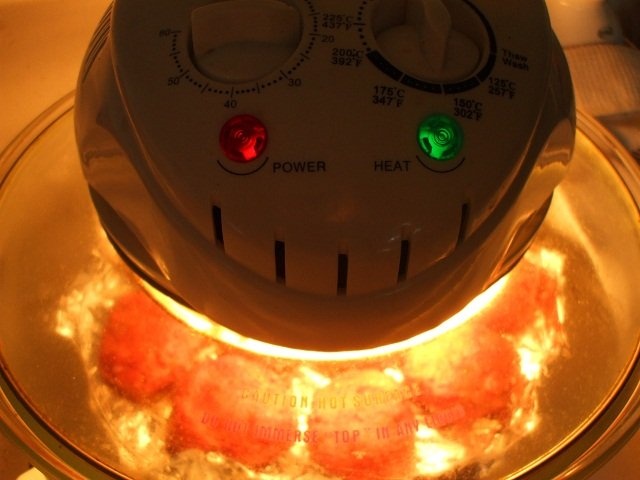 Chiftelute de curcan la cuptorul cu halogen