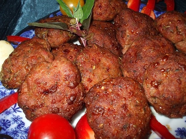 Chiftelute de curcan la cuptorul cu halogen