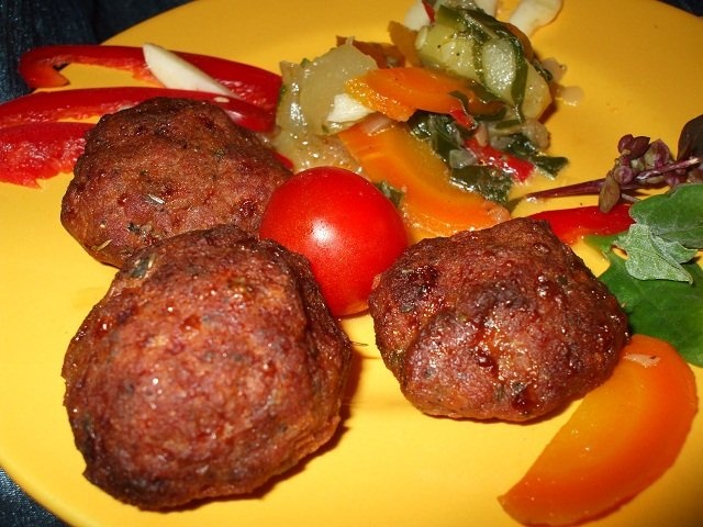 Chiftelute de curcan la cuptorul cu halogen