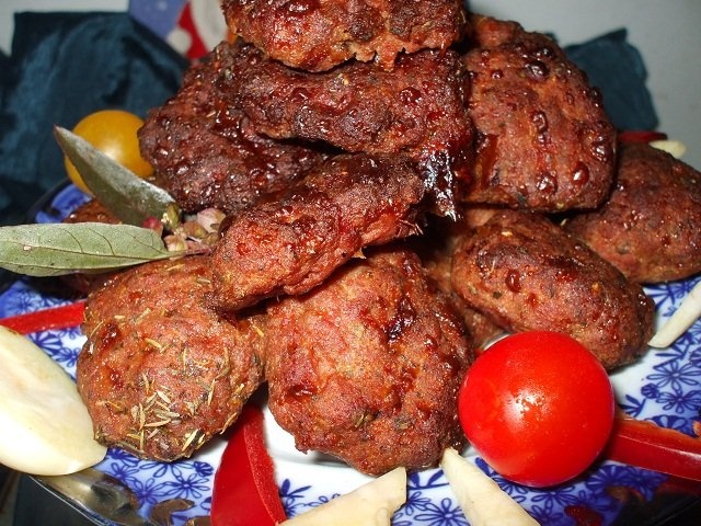 Chiftelute de curcan la cuptorul cu halogen