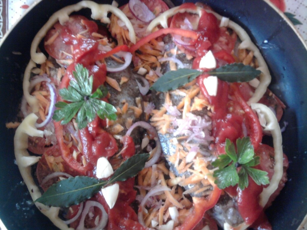 Peste cu legume la cuptor (economic)