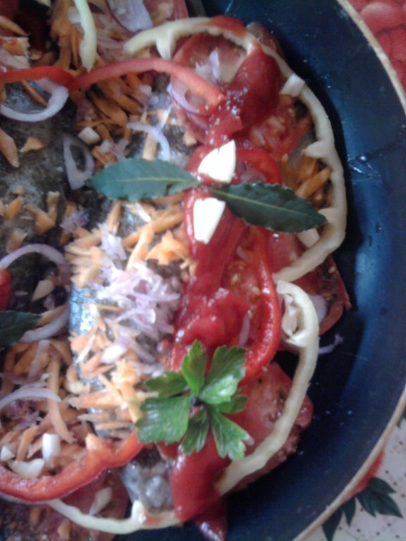 Peste cu legume la cuptor (economic)