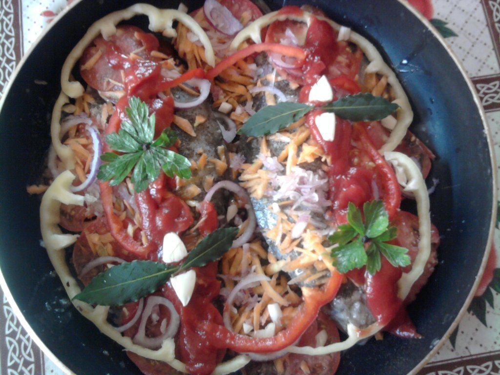 Peste cu legume la cuptor (economic)