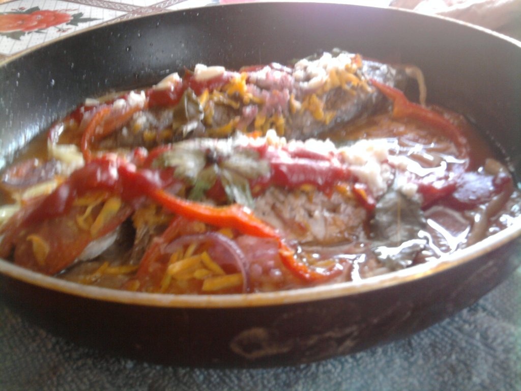 Peste cu legume la cuptor (economic)