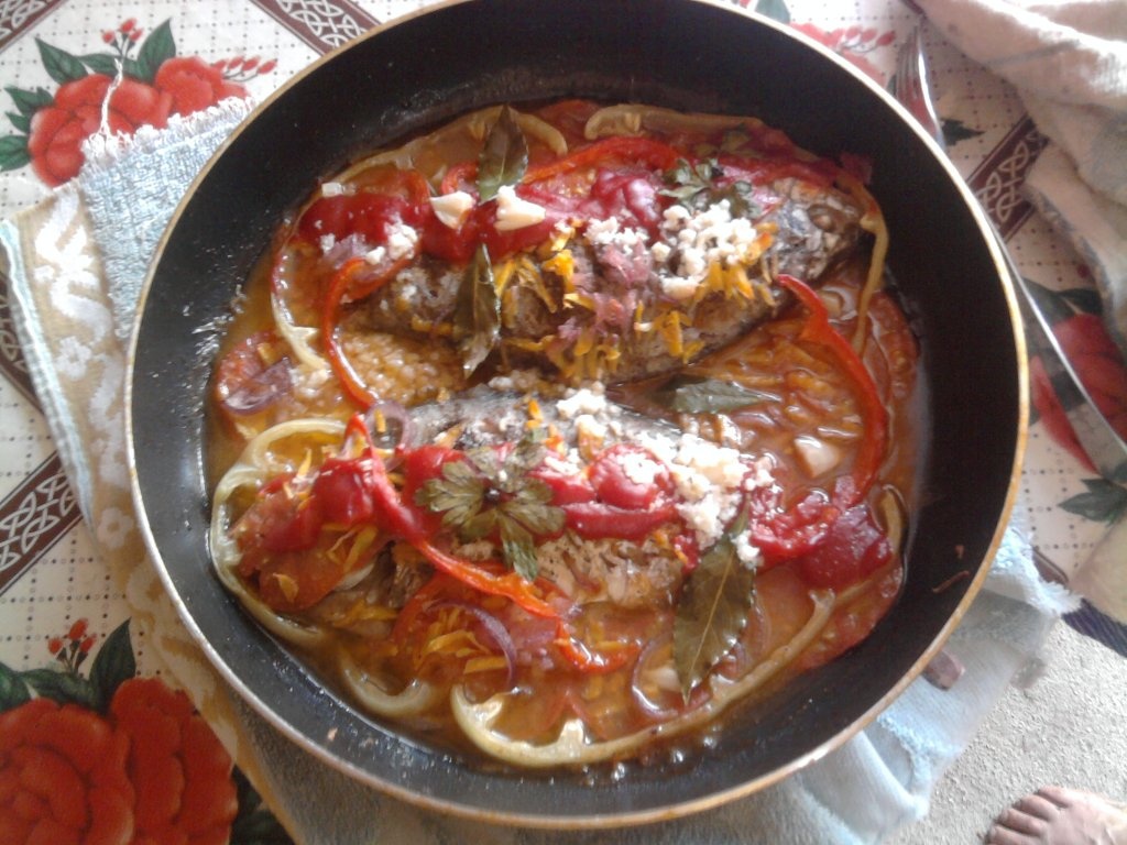 Peste cu legume la cuptor (economic)