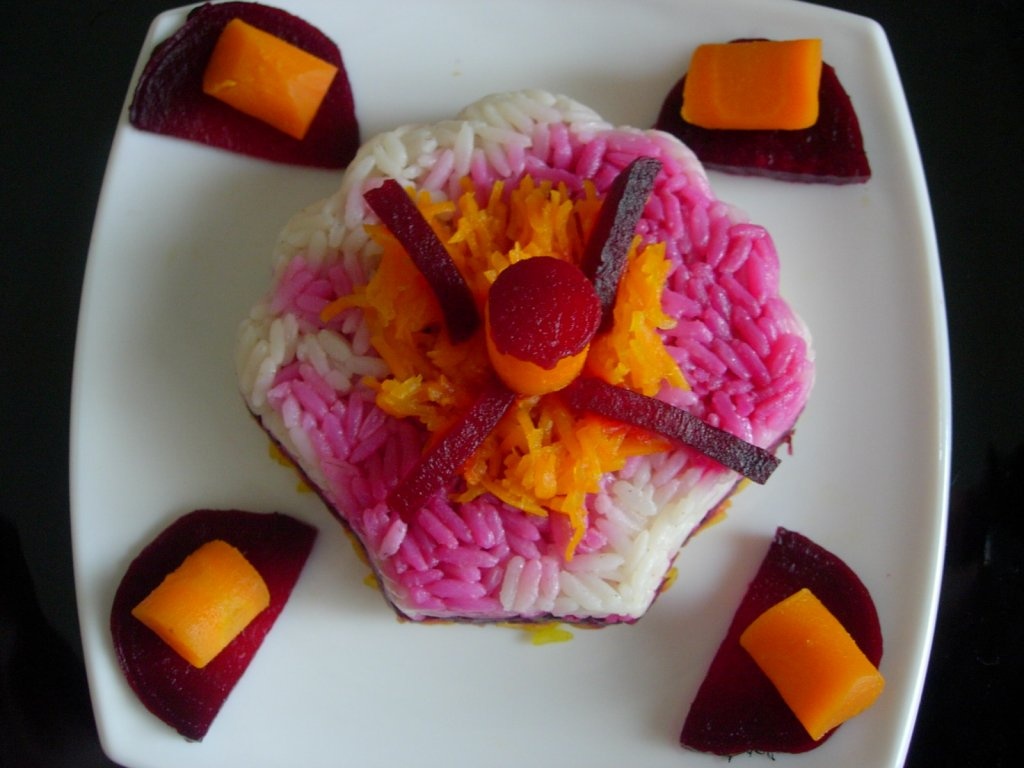 Orez cu sfecla rosie