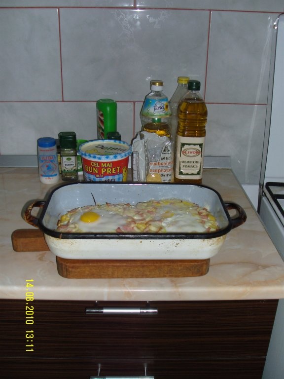 Mamaliga  cu branza  a la Oswaldo