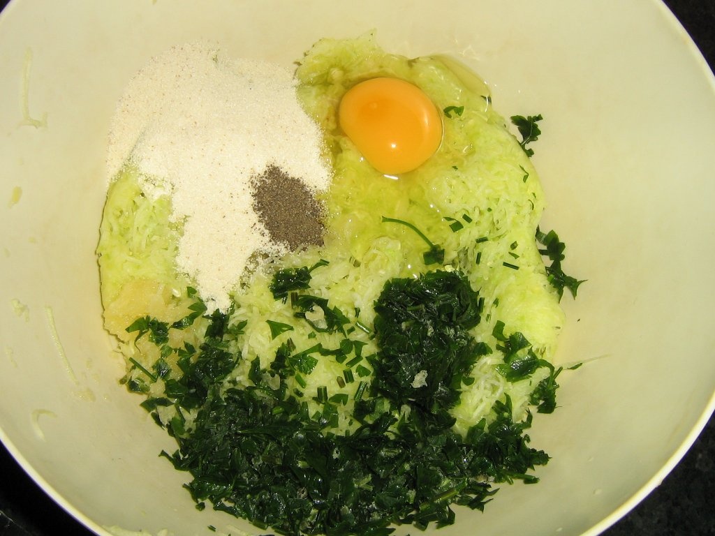 Chiftelute de dovlecei