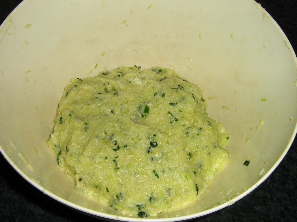 Chiftelute de dovlecei