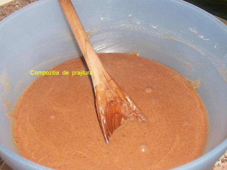 Prajitura cu cacao si gem