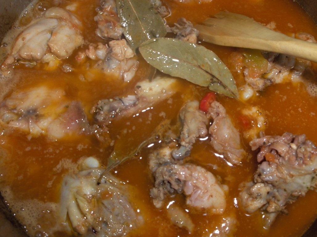 Pui cu Varzã de Bruxelle (Jardineira com Couves-de-Bruxellas)