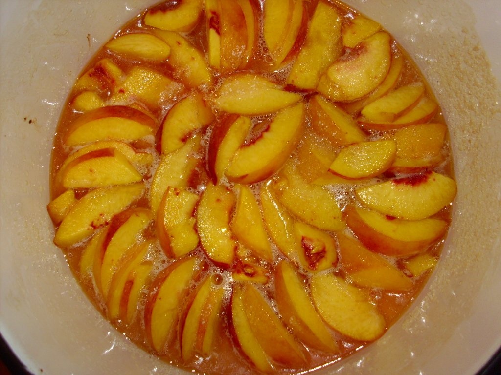 Prajitura cu nectarine