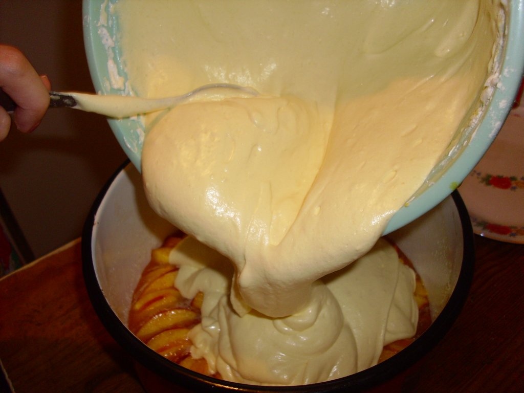 Prajitura cu nectarine