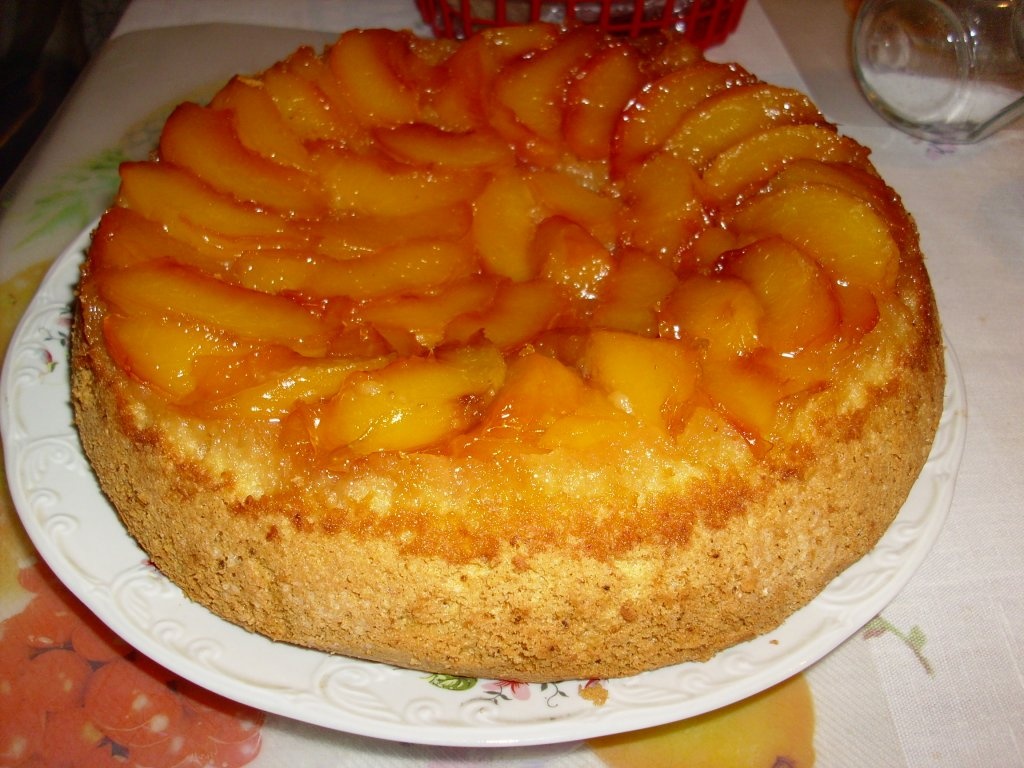 Prajitura cu nectarine