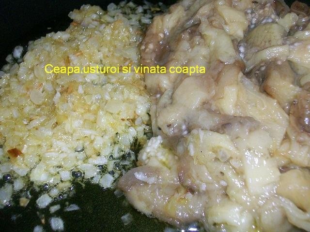 Salata de vinete(coapte) cu pasta de rosii(specific arab)