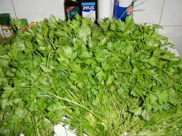 Patrunjel pentru iarna