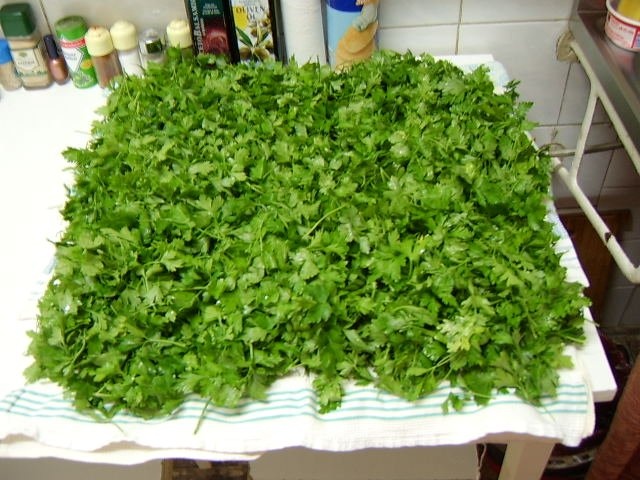 Patrunjel pentru iarna