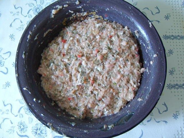 Ardei umpluti cu piept de pui