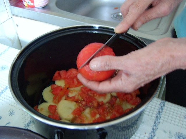 Ardei umpluti cu piept de pui