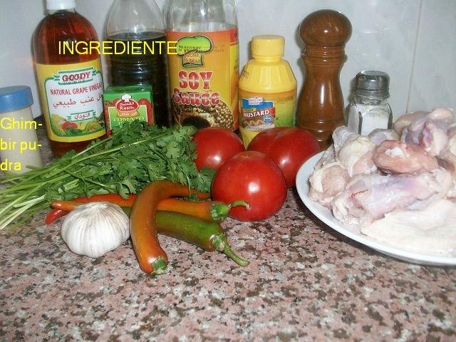 Aripioare  cu  sos  picant