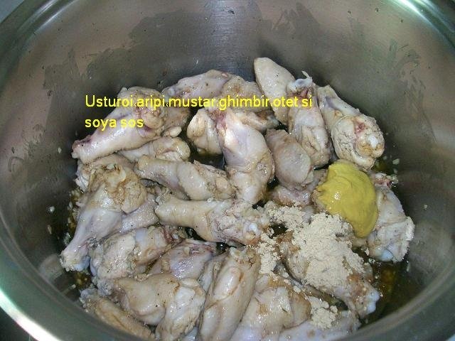 Aripioare  cu  sos  picant