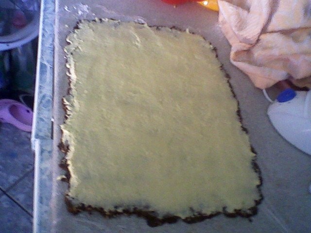 Rulada cu nuca de cocos