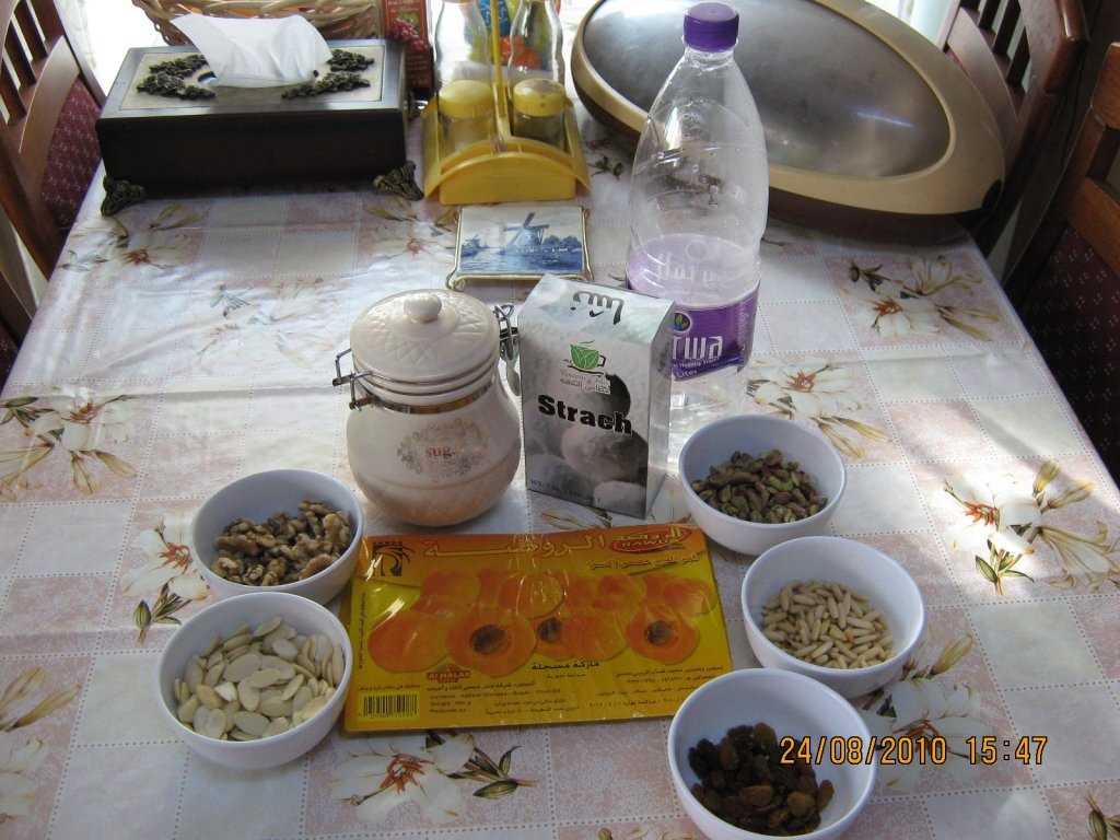 Halaweh gamardin-Budinca de caise uscate-specifica Ramadanului