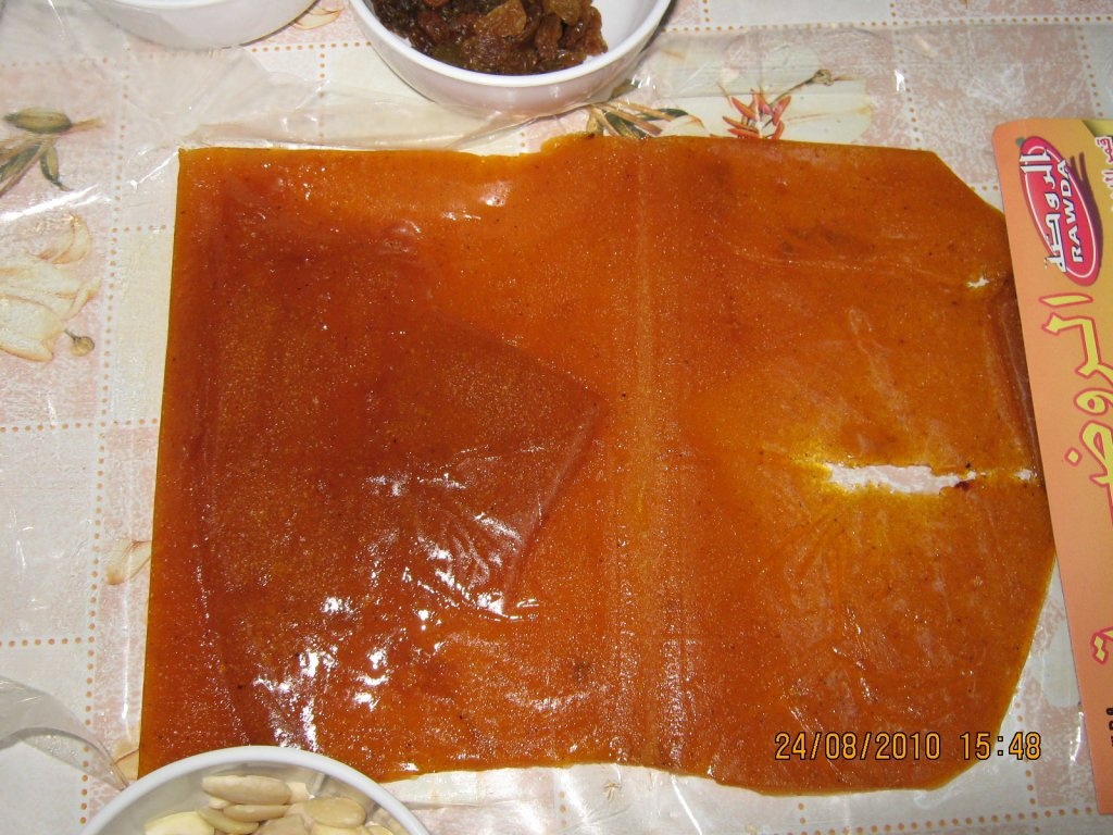 Halaweh gamardin-Budinca de caise uscate-specifica Ramadanului