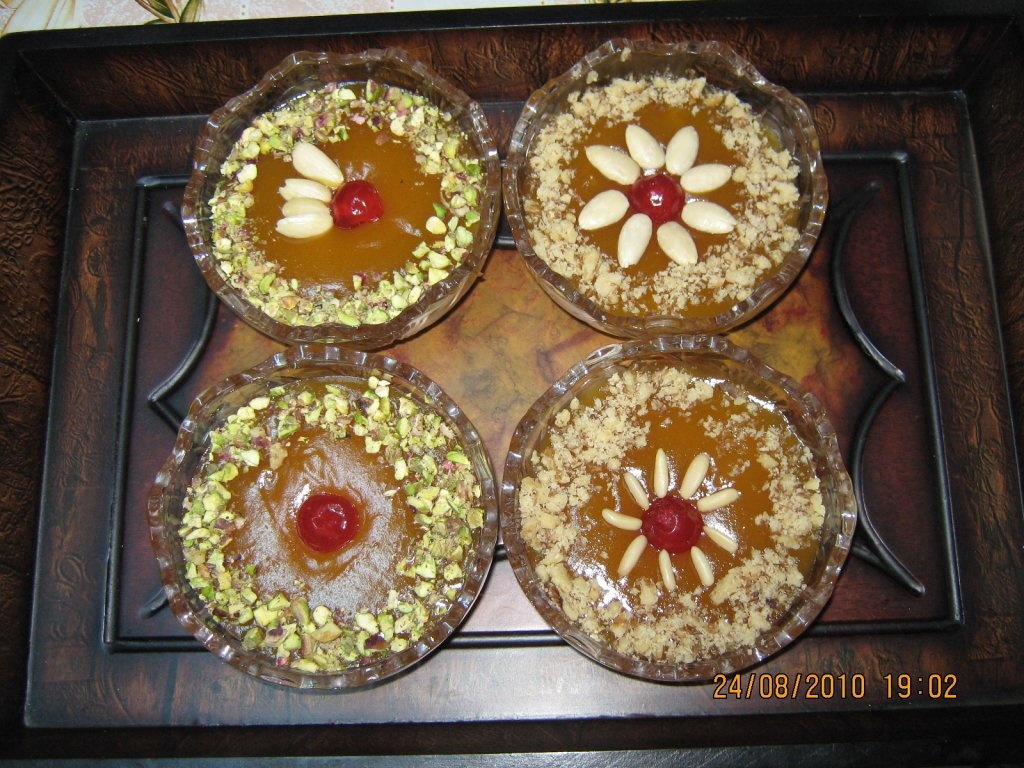 Halaweh gamardin-Budinca de caise uscate-specifica Ramadanului