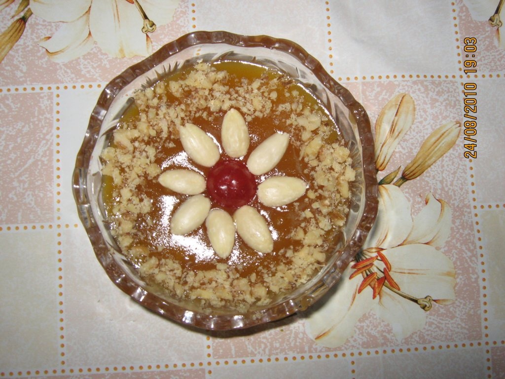 Halaweh gamardin-Budinca de caise uscate-specifica Ramadanului