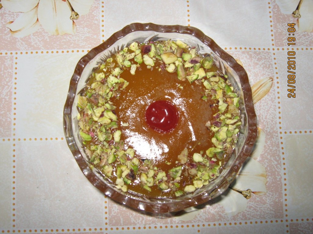 Halaweh gamardin-Budinca de caise uscate-specifica Ramadanului