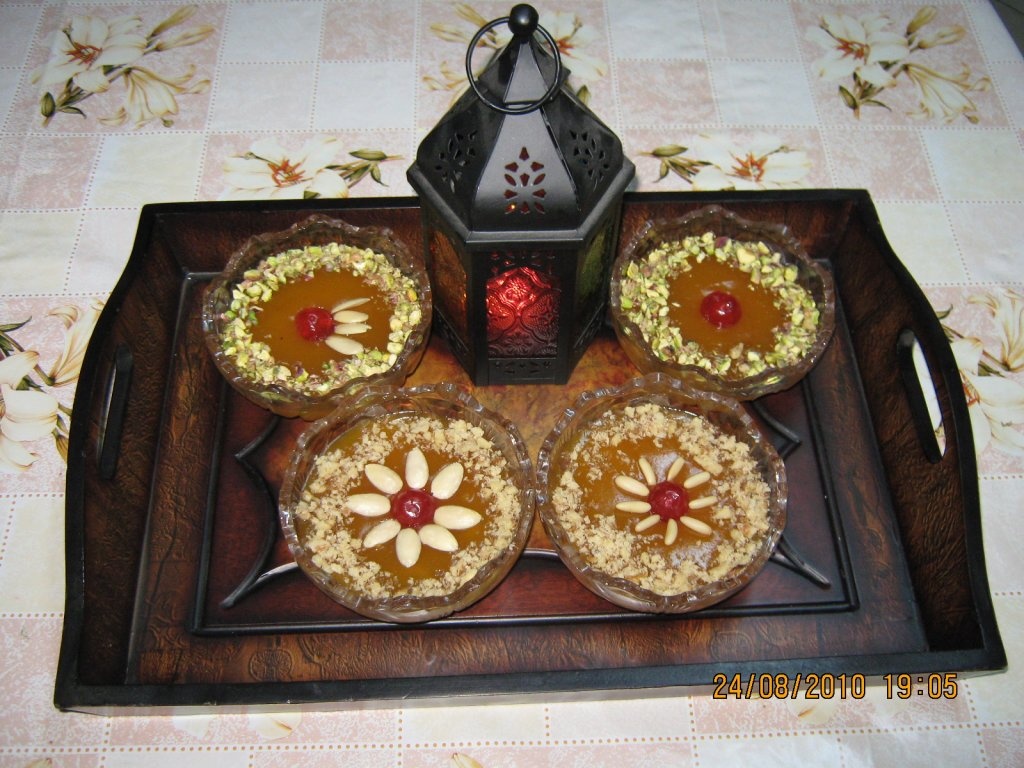 Halaweh gamardin-Budinca de caise uscate-specifica Ramadanului