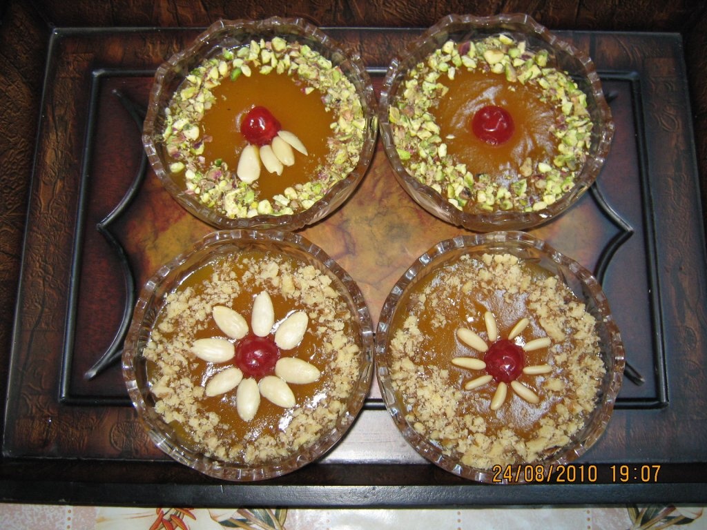 Halaweh gamardin-Budinca de caise uscate-specifica Ramadanului