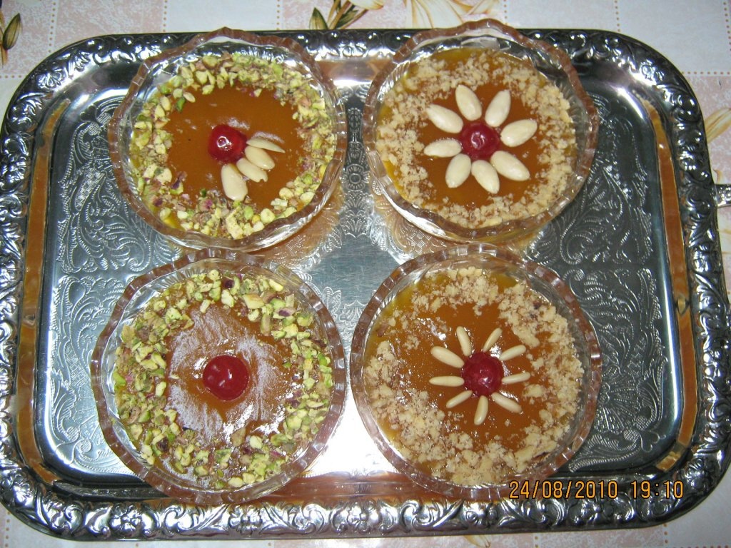 Halaweh gamardin-Budinca de caise uscate-specifica Ramadanului