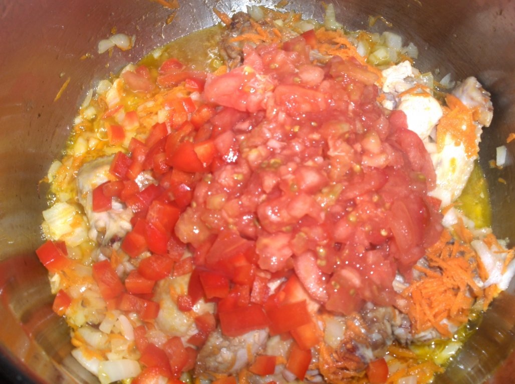 Pui cu nãut (Frango com grão)